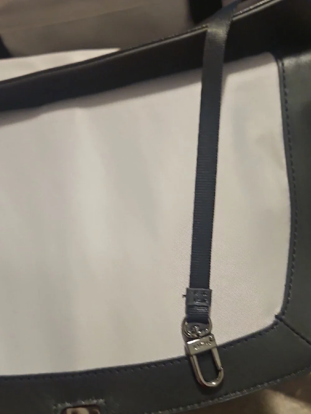 Tumi Womans Black Leather Backpack - Sleek Everyday Carry